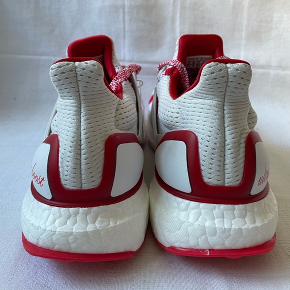 Adidas Ultra Boost 1.0 Valentine’s Day Hearts White Red Womens Size 8.5 JR5845 - Picture 4 of 10